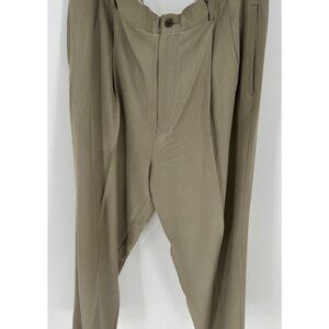 Tommy Bahama Vintage Relaxed 100% Silk Pleated Dress Pant